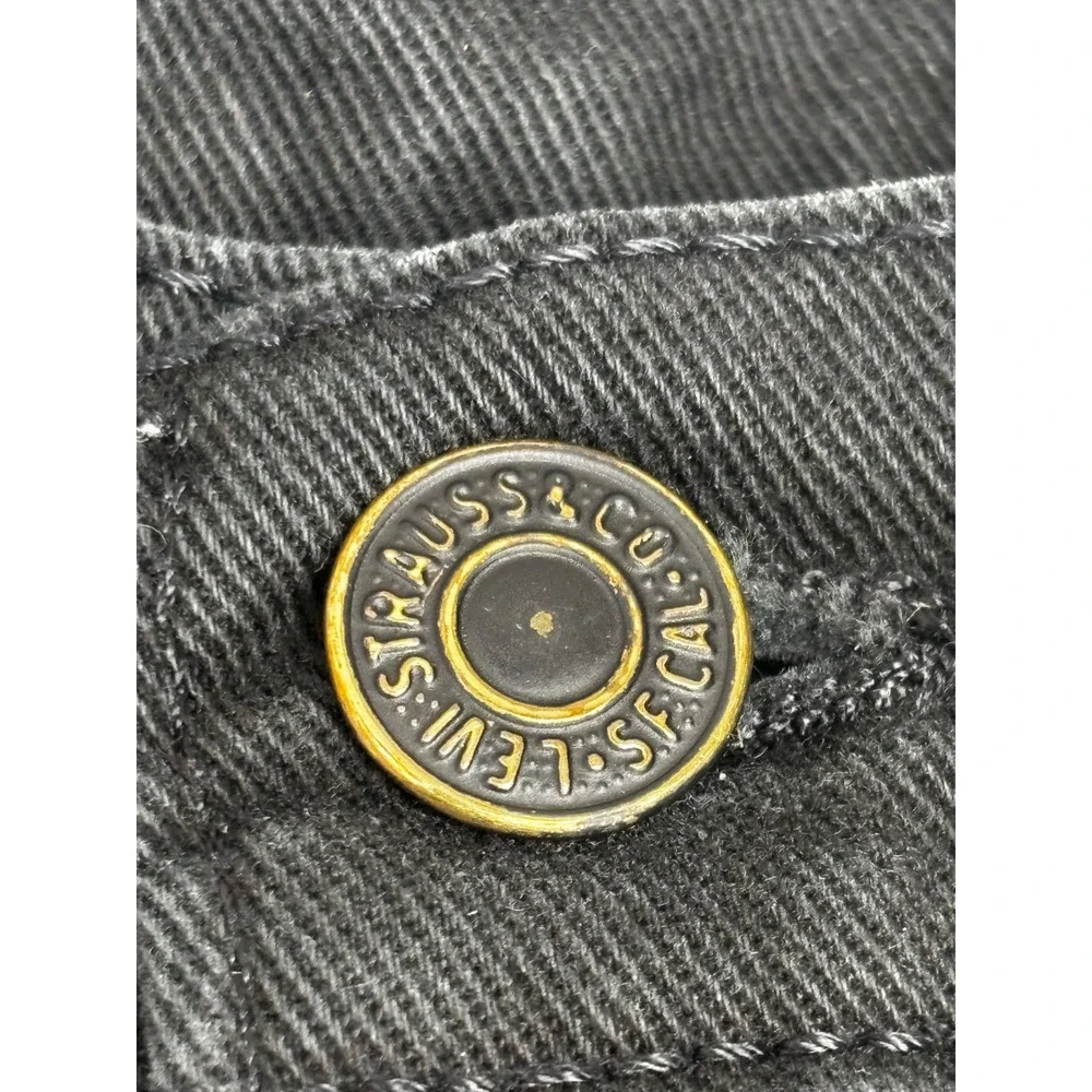 Levi's Men's 541 Athletic Taper Jeans in  Black Stretch Denim Size 34x32